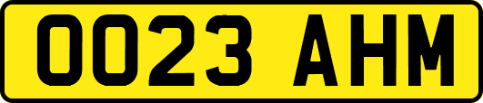 OO23AHM