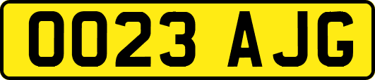 OO23AJG