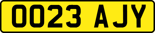 OO23AJY