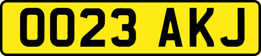 OO23AKJ
