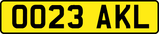 OO23AKL