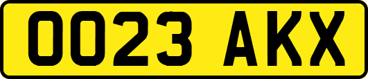 OO23AKX