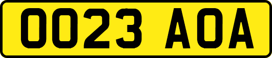OO23AOA