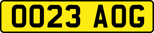 OO23AOG