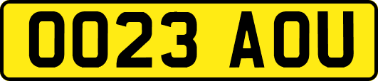 OO23AOU
