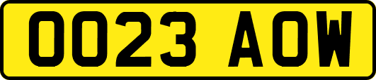 OO23AOW