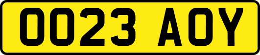 OO23AOY