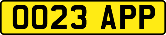OO23APP