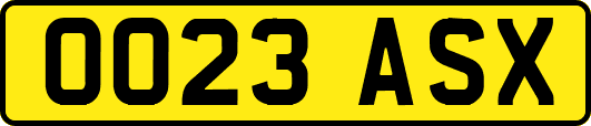 OO23ASX