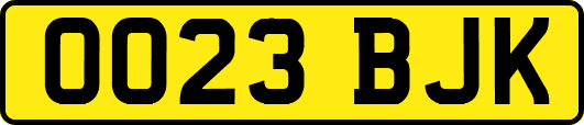 OO23BJK