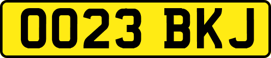 OO23BKJ