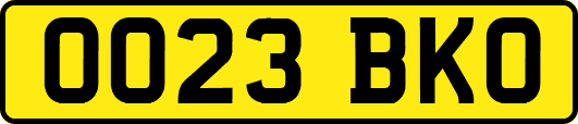 OO23BKO