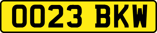 OO23BKW