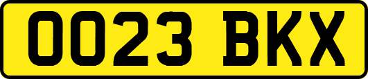 OO23BKX