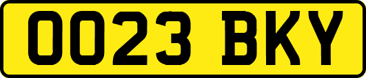 OO23BKY