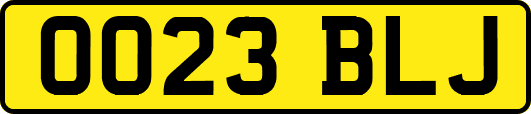 OO23BLJ