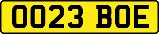 OO23BOE