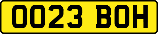 OO23BOH
