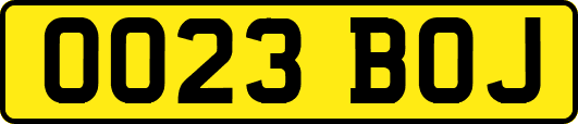 OO23BOJ