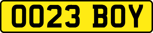 OO23BOY