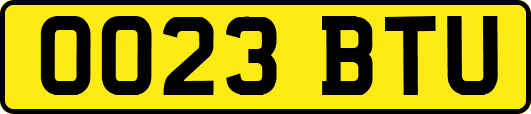 OO23BTU