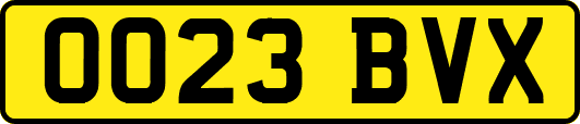 OO23BVX