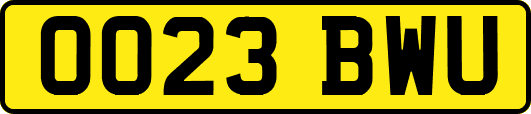 OO23BWU