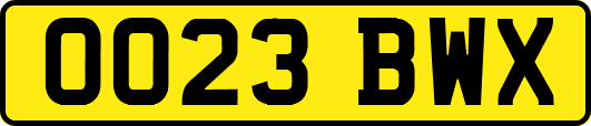 OO23BWX
