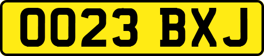 OO23BXJ