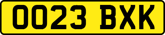 OO23BXK