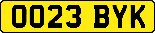 OO23BYK