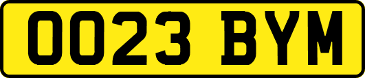 OO23BYM