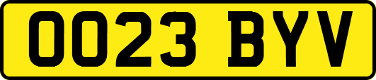 OO23BYV