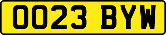 OO23BYW
