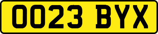 OO23BYX