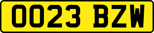 OO23BZW