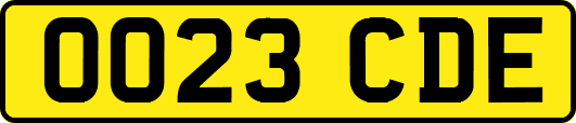 OO23CDE