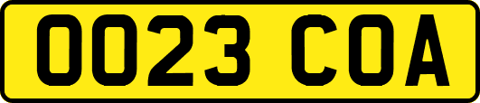 OO23COA