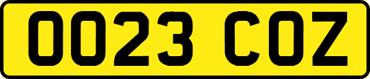 OO23COZ