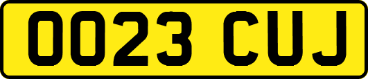 OO23CUJ
