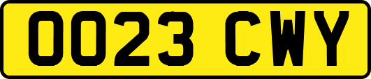 OO23CWY