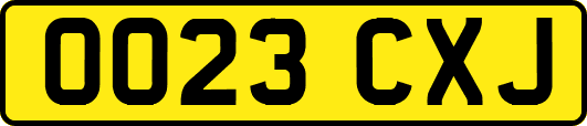 OO23CXJ