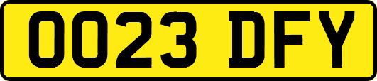 OO23DFY