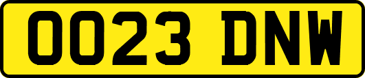 OO23DNW
