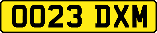 OO23DXM