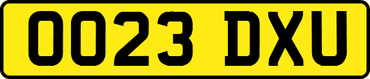 OO23DXU