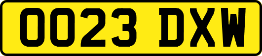 OO23DXW