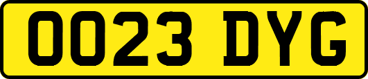 OO23DYG