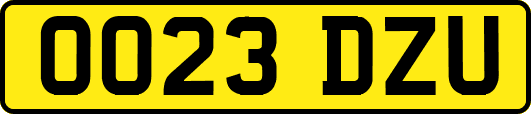 OO23DZU
