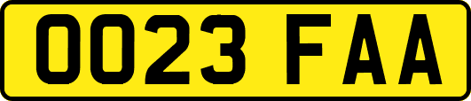 OO23FAA